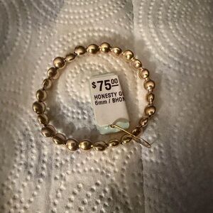 Enewton honesty 6mm Gold Beaded Bracelet NWT